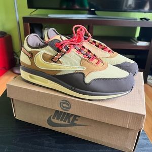 Nike Air Max 1 Travis Scott Cactus Jack Baroque Brown DO9392-200 Size 12